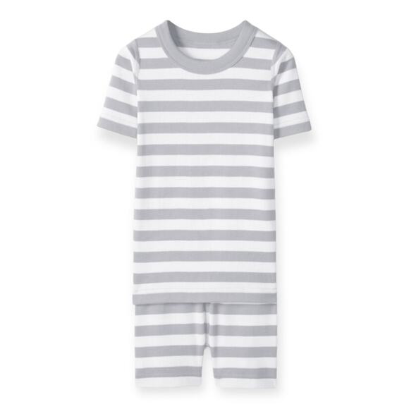 Hanna Andersson Other - Hanna Andersson NWT Gray Striped Short John Pajama Set.